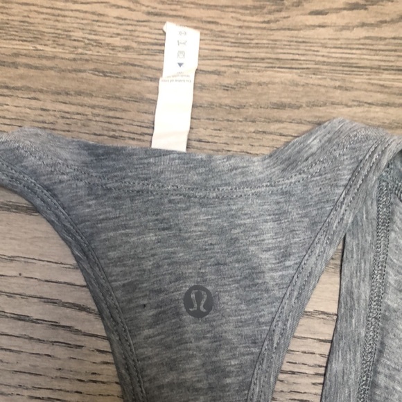 Lululemon gray tank top. - Picture 4 of 4
